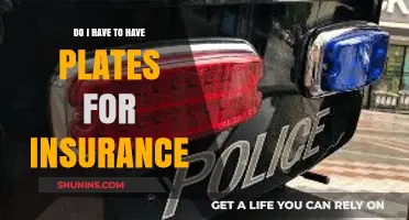 Do I Need License Plates to Get Car Insurance Coverage?