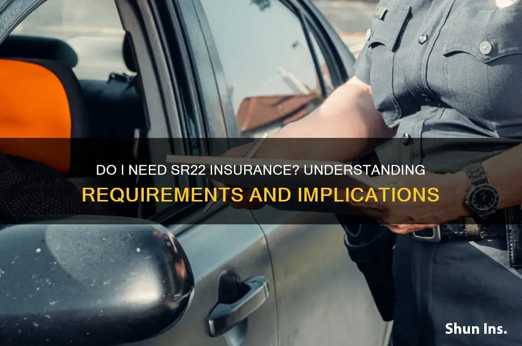 do i have to have sr22 insurance