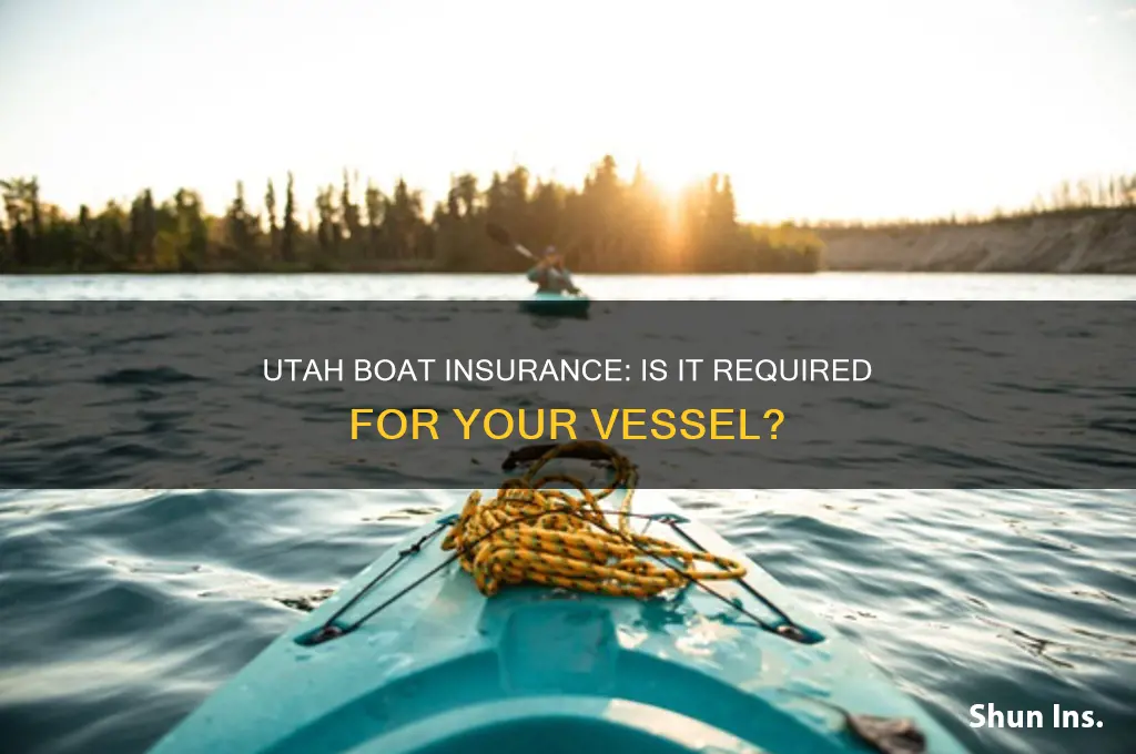 do i have to insurance my boat in utah