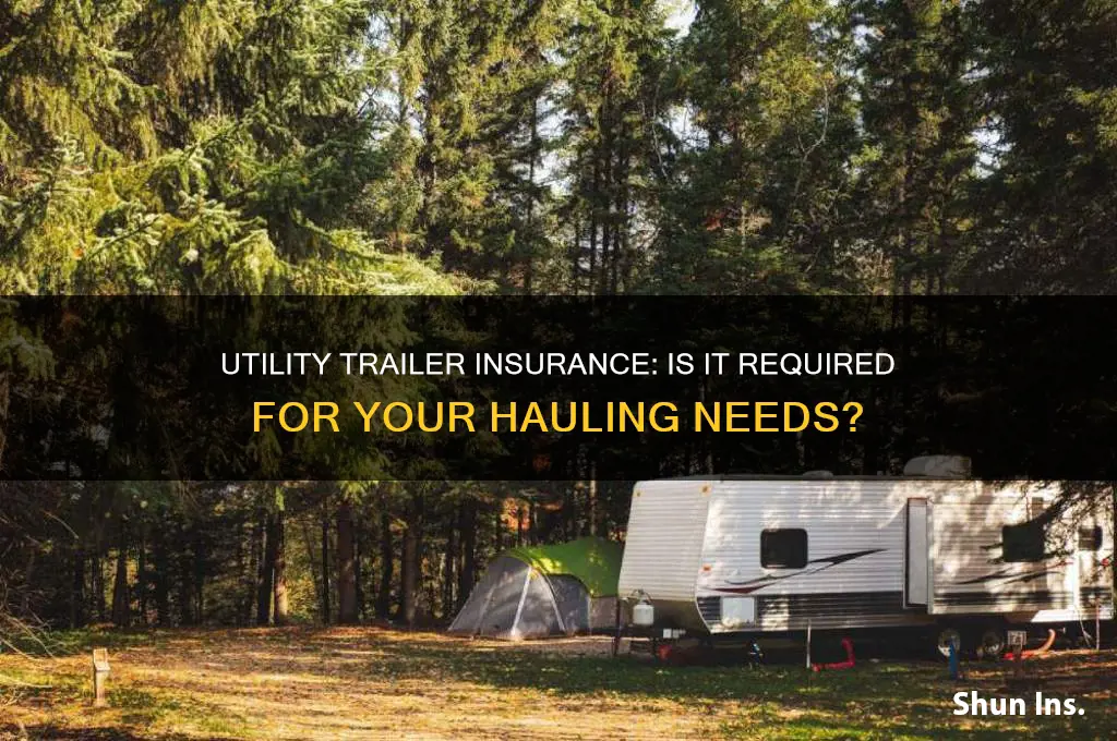 do i have to insure a utility trailer