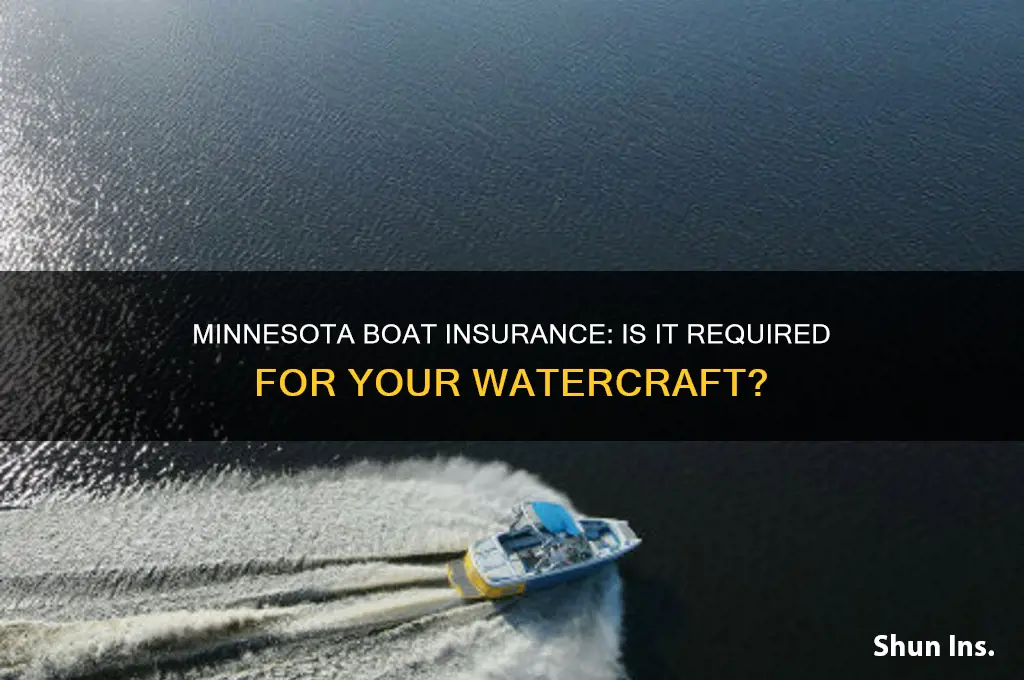 do i have to insure my boat in minnesota