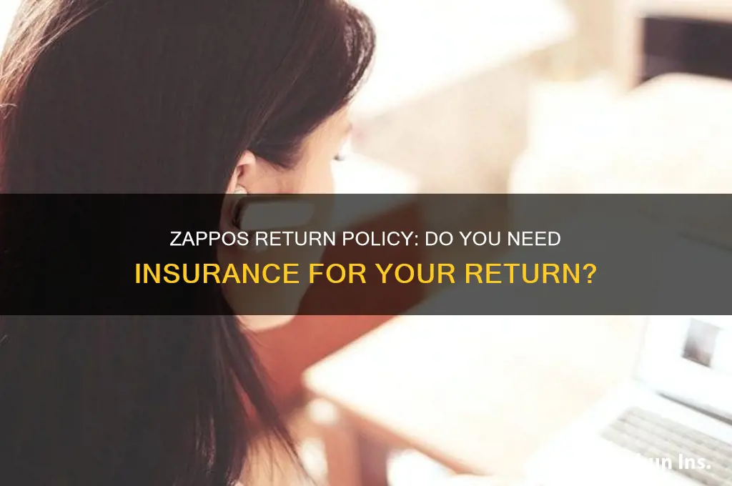 do i have to insure my zappos return