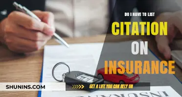 Do I Need to List Citations on My Insurance Policy?
