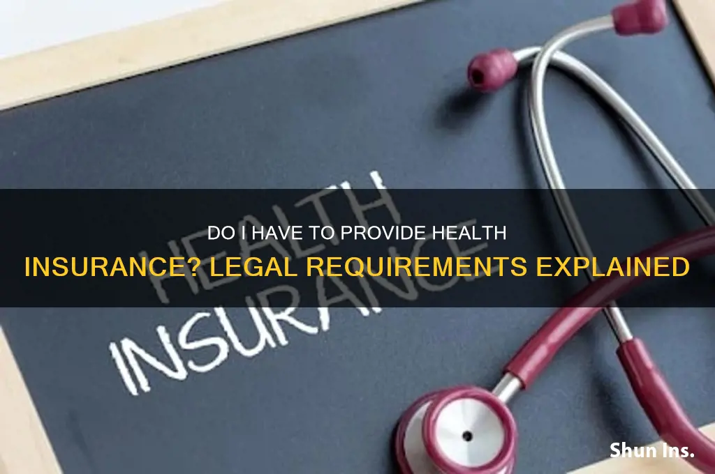 do i have to provide health insurance