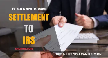 Insurance Settlements: Report to IRS?