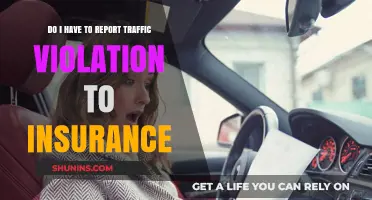 Traffic Violations: When to Inform Your Insurance Company