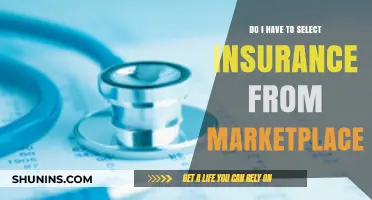 Do I Have to Select Insurance from the Marketplace?