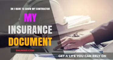 Should You Share Your Insurance Documents with Your Contractor?