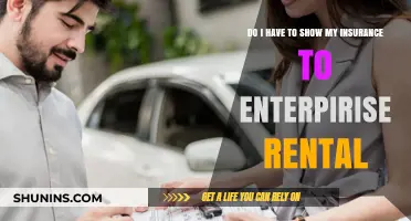 Do I Need to Show Insurance for Enterprise Car Rentals?