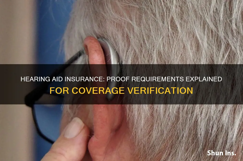 do i have to show proof of insurance for hearing