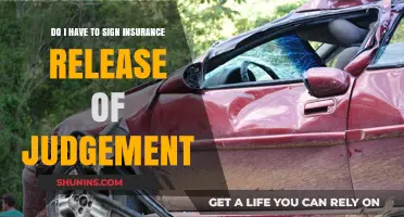 Understanding Insurance Release of Judgement: Do You Need to Sign?