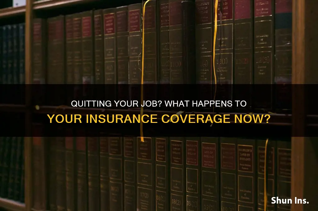 do i keep my insurance if i quit