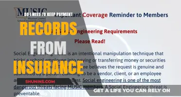Keep Payment Records: Insurance Claims and Payments