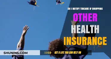 Tricare Notification Required When Dropping Secondary Health Insurance Coverage?