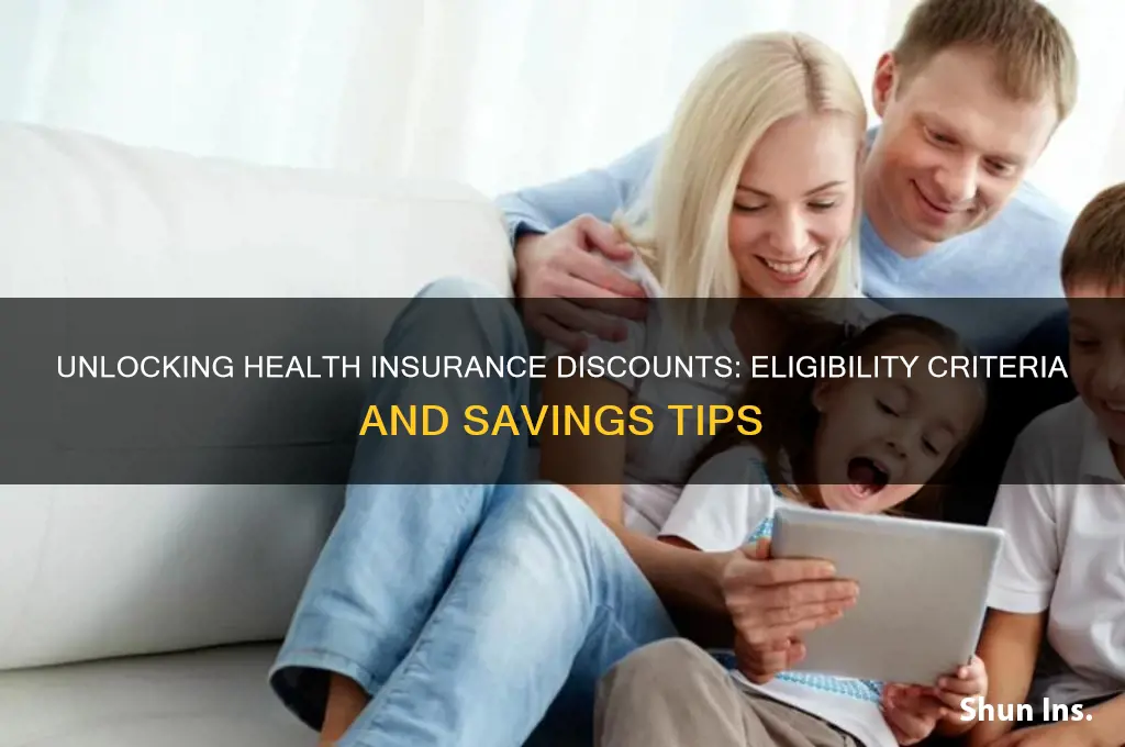 do i qualify for health insurance discount