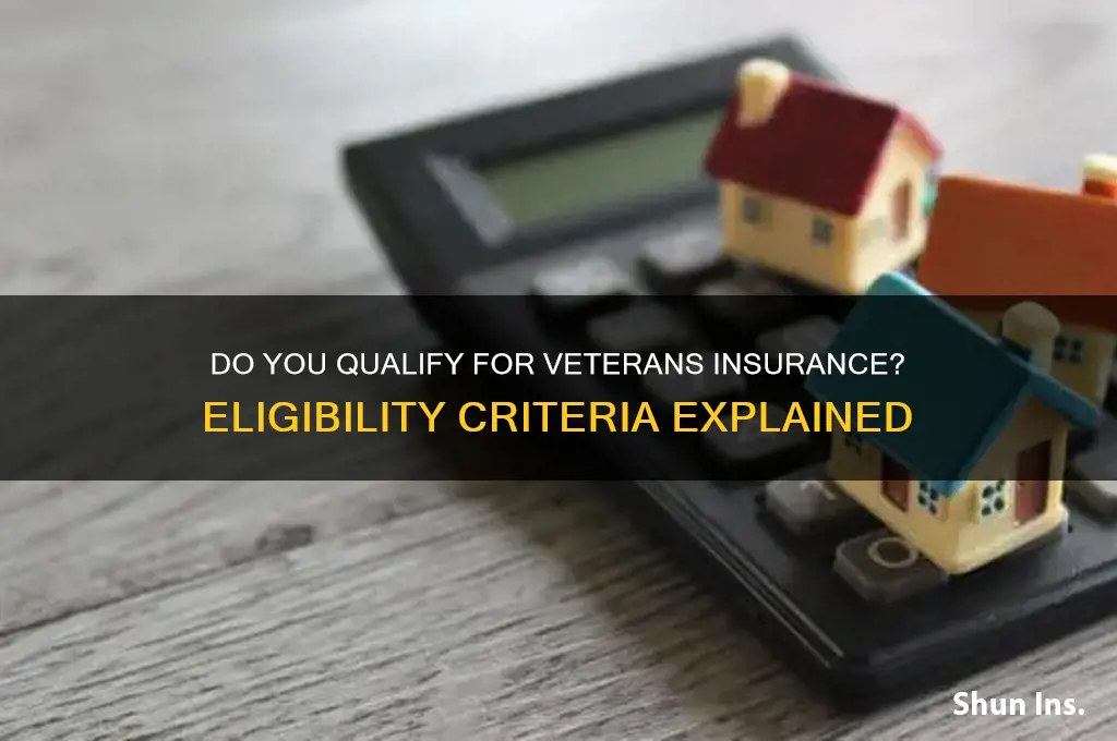 do i qualify for veterns insurance