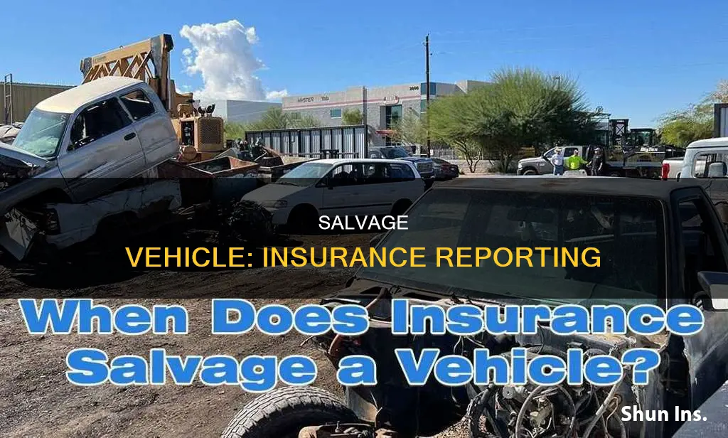 do I report salvage vehicle to my insurance