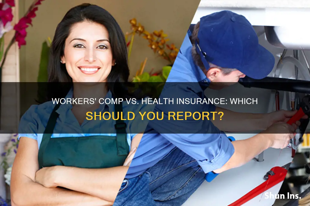 do i report workers comp for health insurance