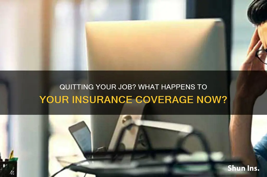 do i still have insura insurance after quitting job