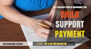 Can You Subtract Health Insurance Costs from Child Support Payments?