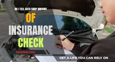 Should You Disclose Your Insurance Check Amount to an Auto Shop?