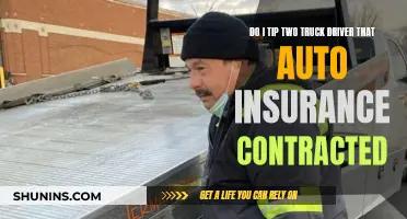 Tipping Truck Drivers: The Auto Insurance Conundrum