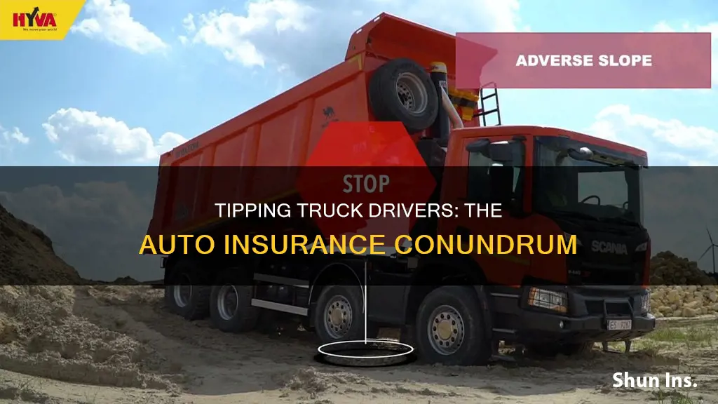 do I tip two truck driver that auto insurance contracted