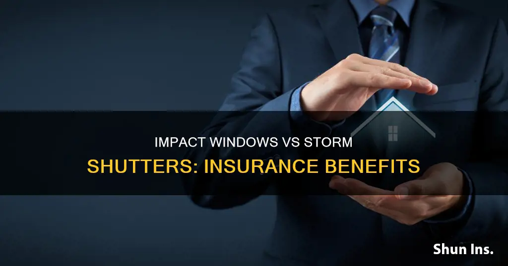 do impact windows and storm shutters receive smae homeowners insurance