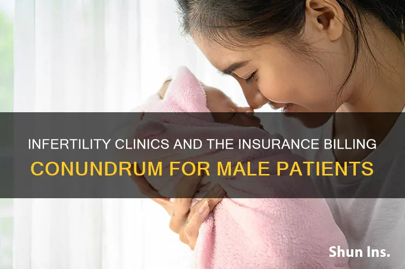 do infertility clinics bill males insurance for ivf