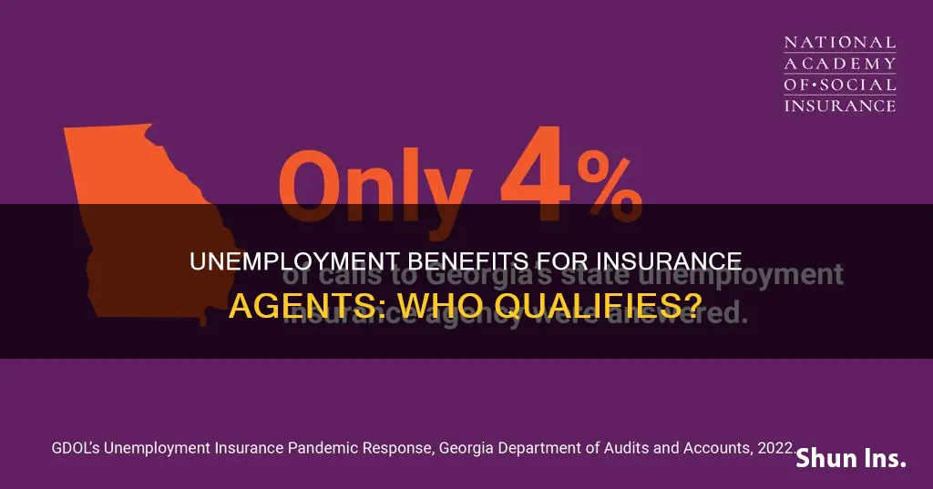 do insurance agents qualify for unemployment