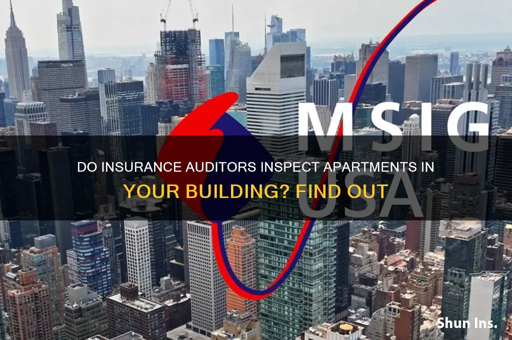 do insurance auditors inspect apts in your buliding