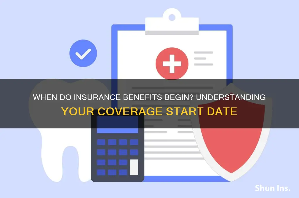 do insurance benefits start right away