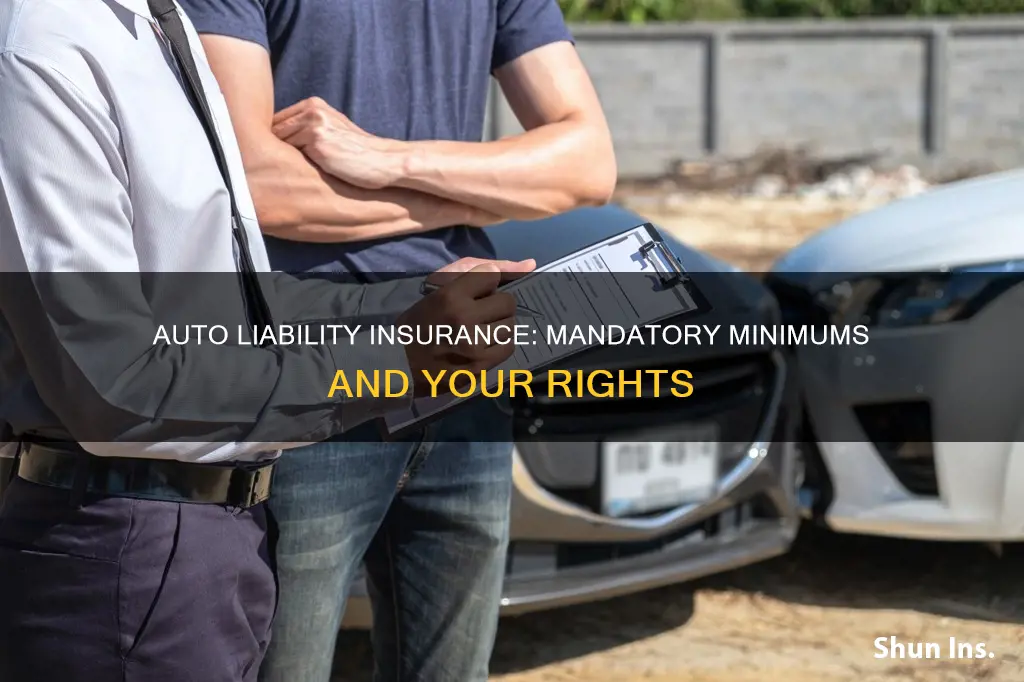 do insurance companies have to offer the minimum auto liability