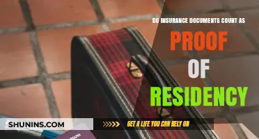 Insurance Documents as Proof of Residency: What You Need to Know