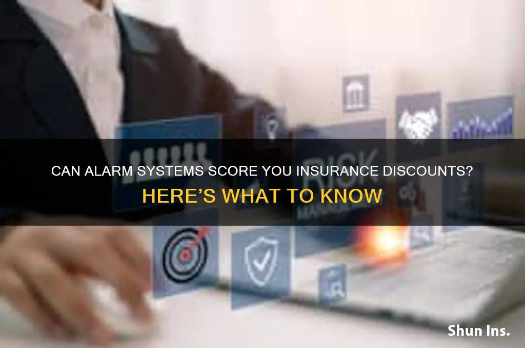 do insurance give discount on alarm siystem