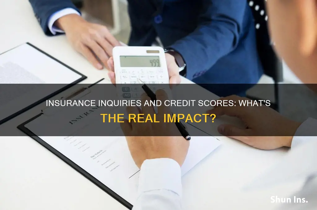 do insurance inquiries impact your credit score