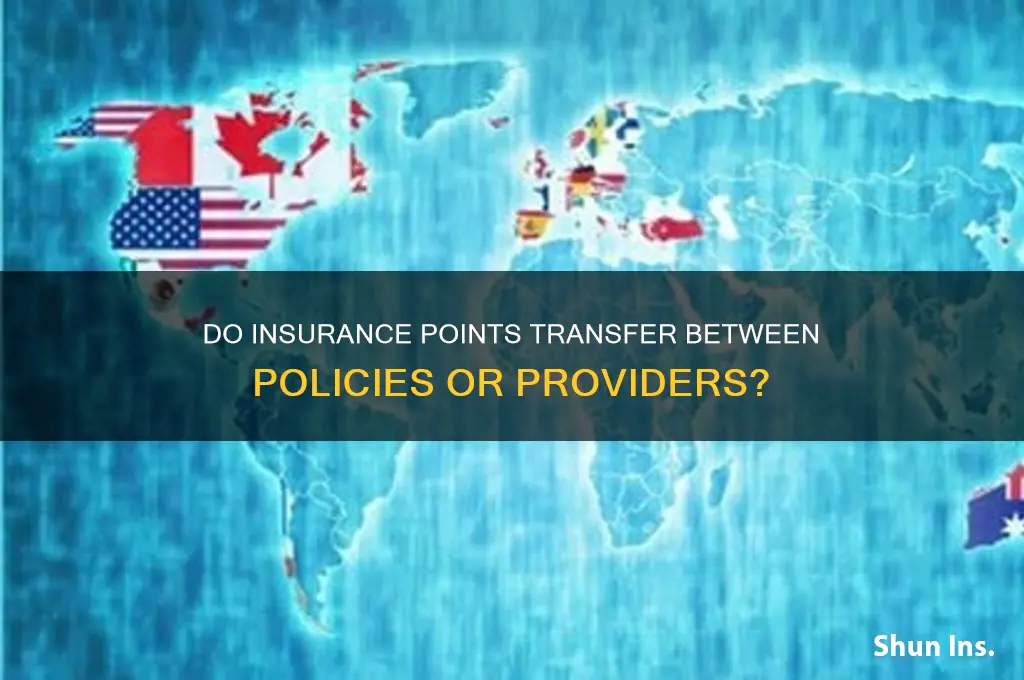 do insurance only points transfer