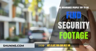 Security Footage: Insurance Claims and Investigations