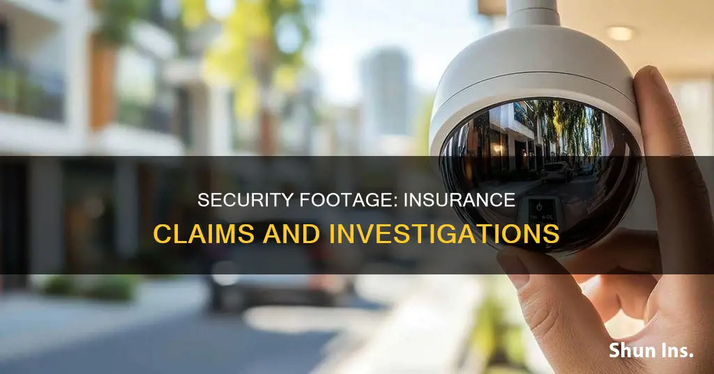 do insurance people try to go find security footage