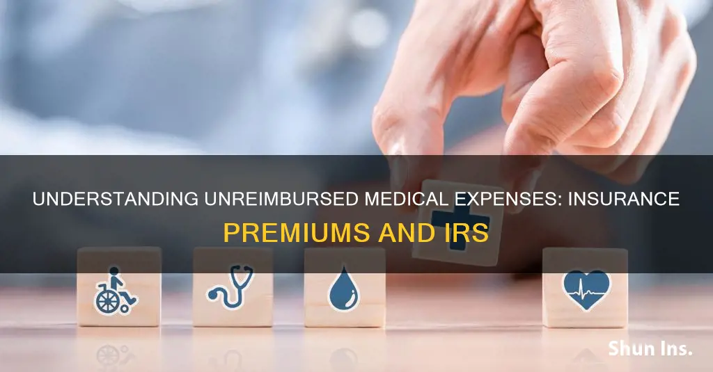 do insurance premiums count unreimbursed medical irs