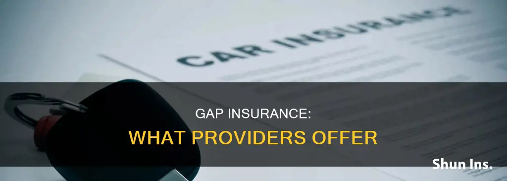 do insurance providors do gap insurance