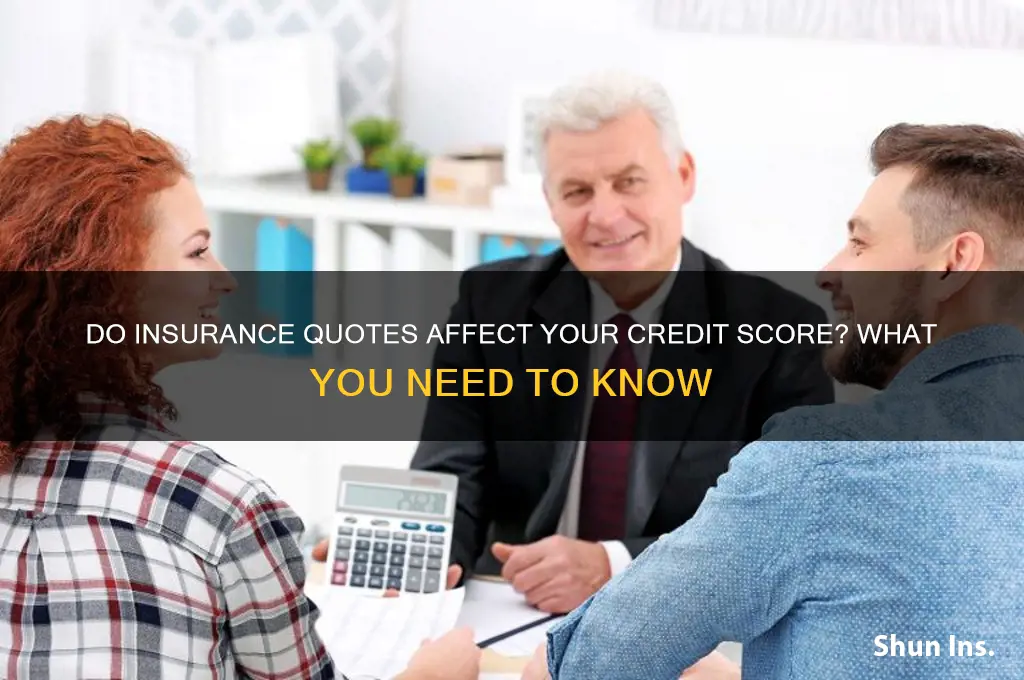 do insurance quotes pull credit
