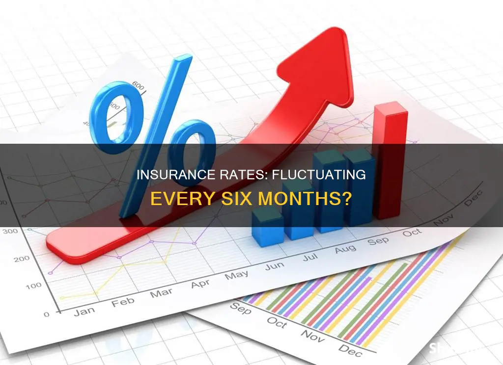 do insurance rates change every 6 months