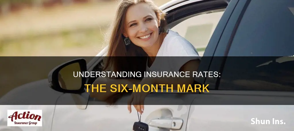 do insurance rates go down after 6 months