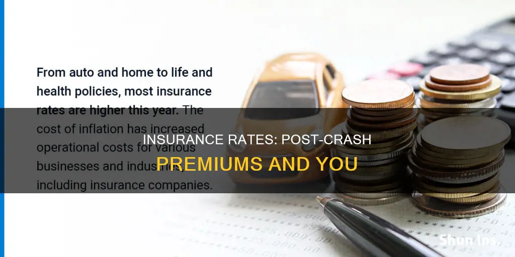 do insurance rates go up after you crash