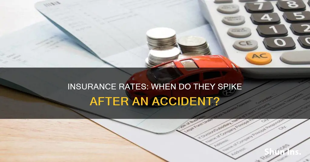 do insurance rates go up if someone hits you