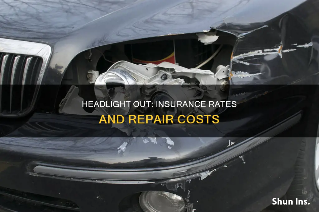 do insurance rates.go up for headlight out