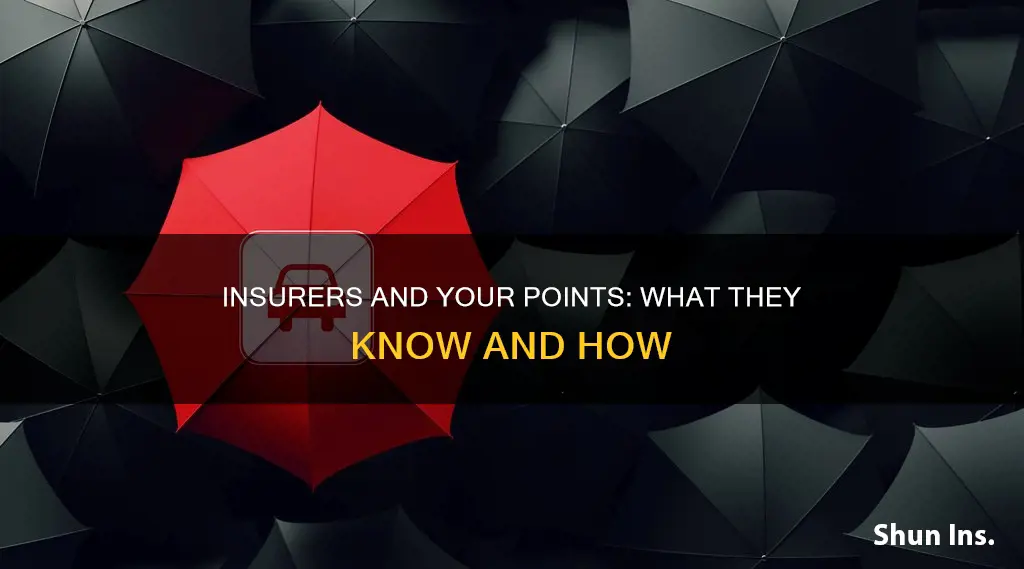 do insurances know how many points you have