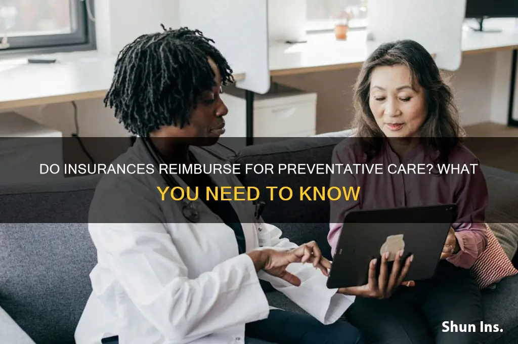 do insurances reimburse fpor preventative crae