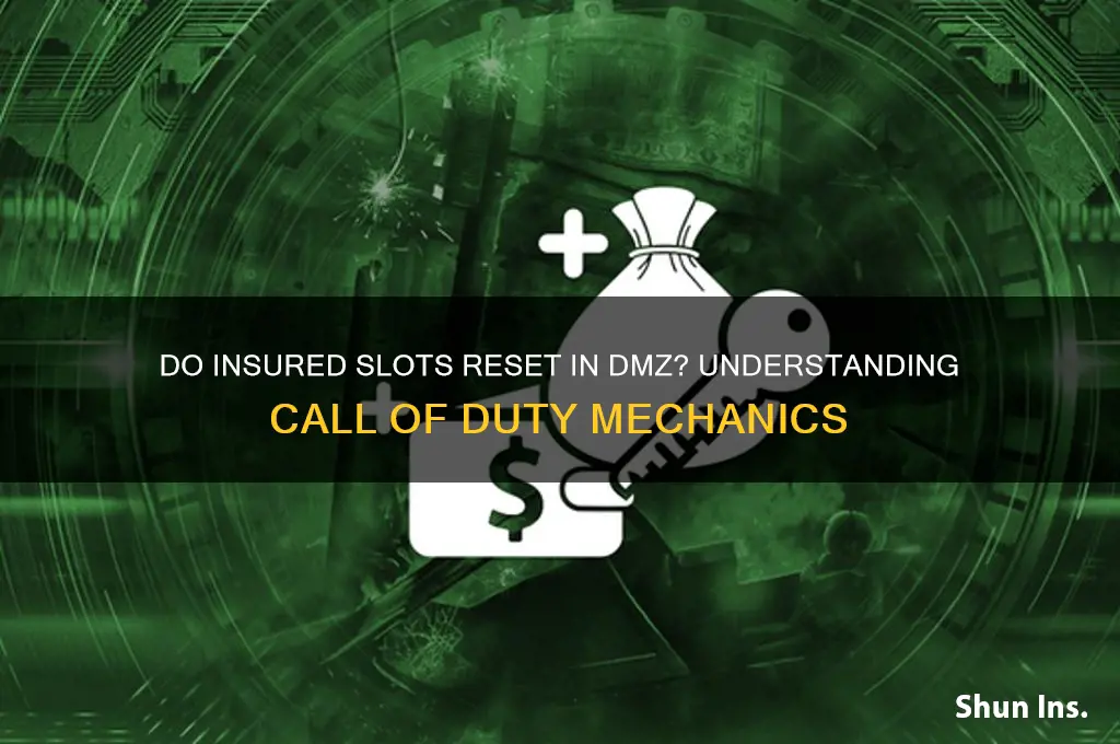 do insured slots reset dmz